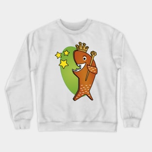 El Rey del pescado Frito (The king of fried fish) Crewneck Sweatshirt